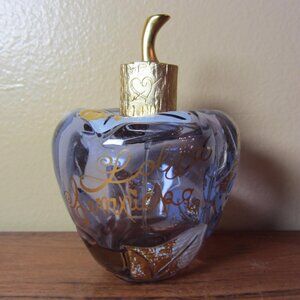 lolita lempicka 3.4 OZ empty perfume bottle apple shaped crafting (C239)